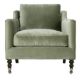 Picture of Quick Ship Madeline Chair - Antiqued Moss Velvet